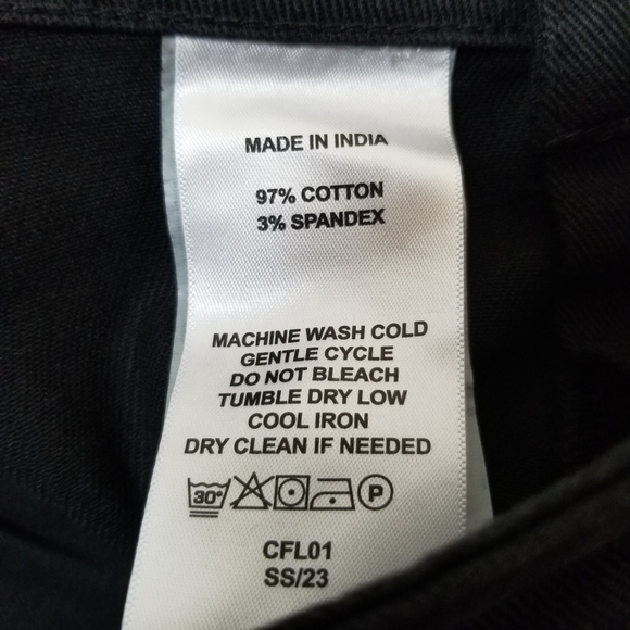 Quince Twill High Rise Cropped Pants Size 25 NWT - Picture 5 of 5